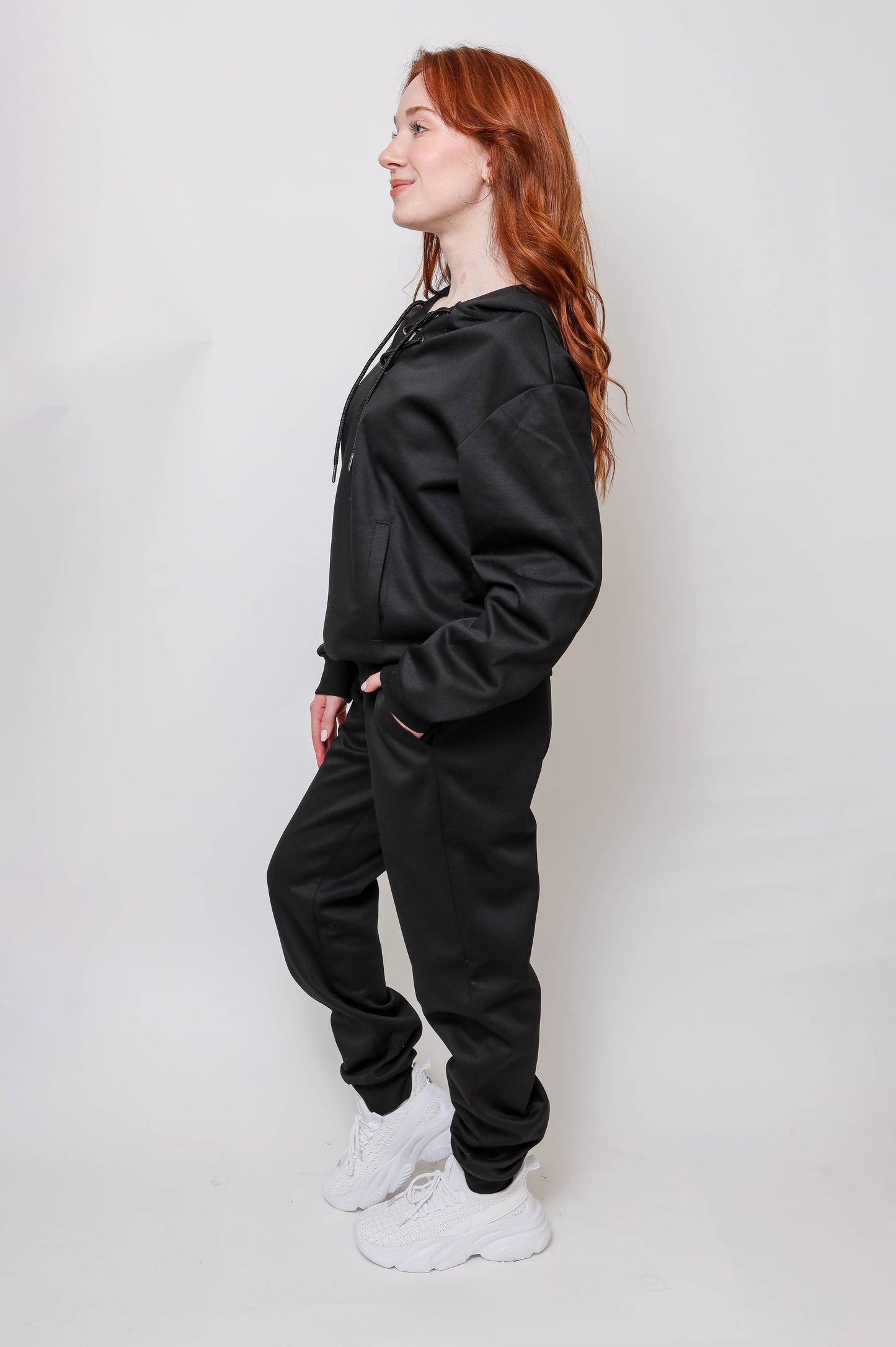 Women's Lace-Up Hoodie & Jogger UltraTech Set
