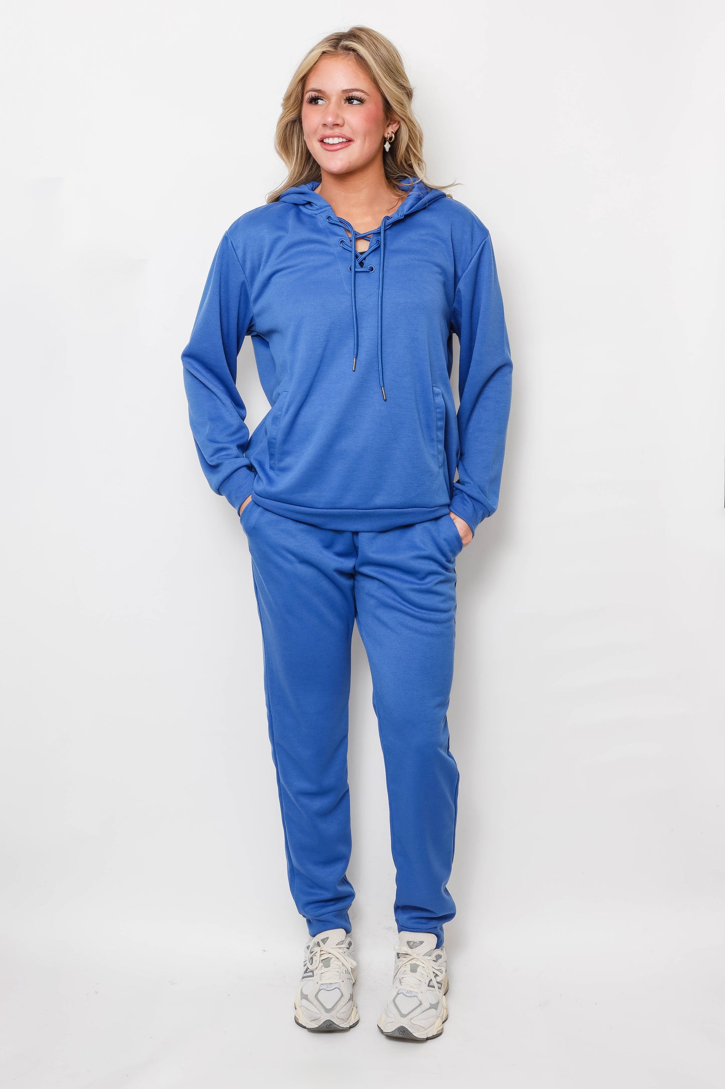 Women's Lace-Up Hoodie & Jogger UltraTech Set