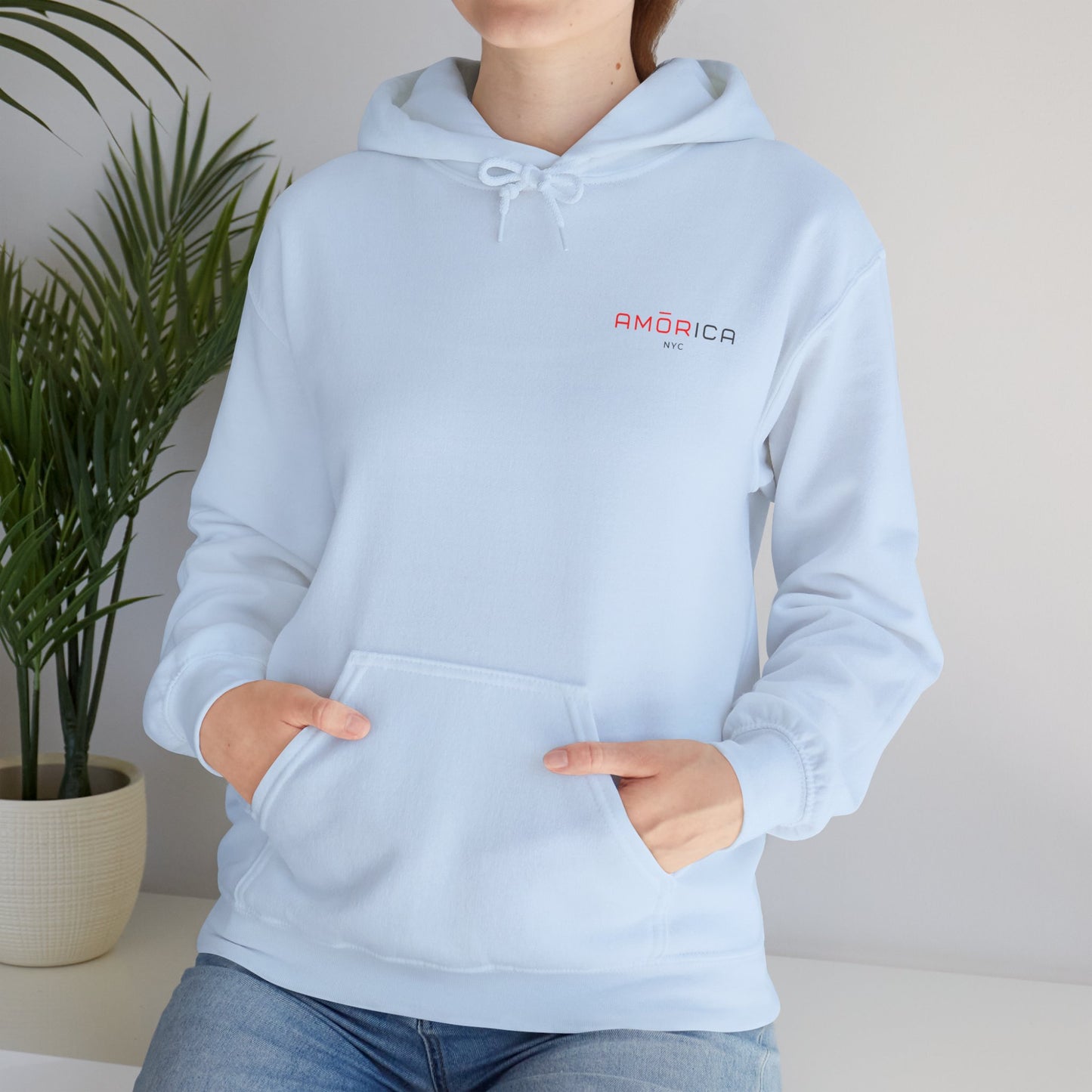 Unisex Heavy Blend Logo Hooded Sweatshirt