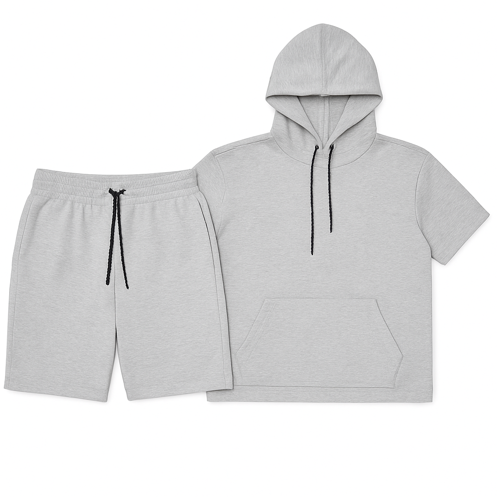 Men’s Core Short Sleeve Hoodie & Shorts Set