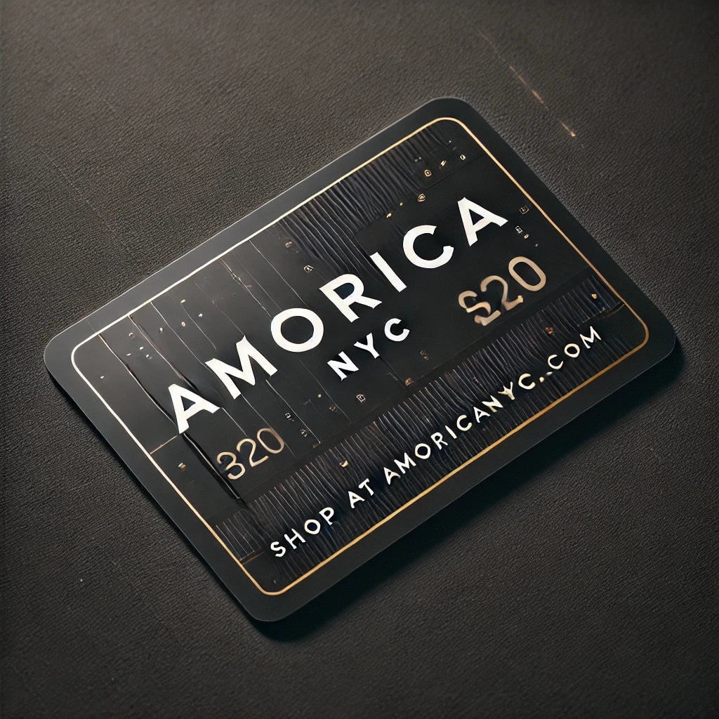 Amorica NYC Digital Gift Card – The Perfect Gift for Fashion Lovers