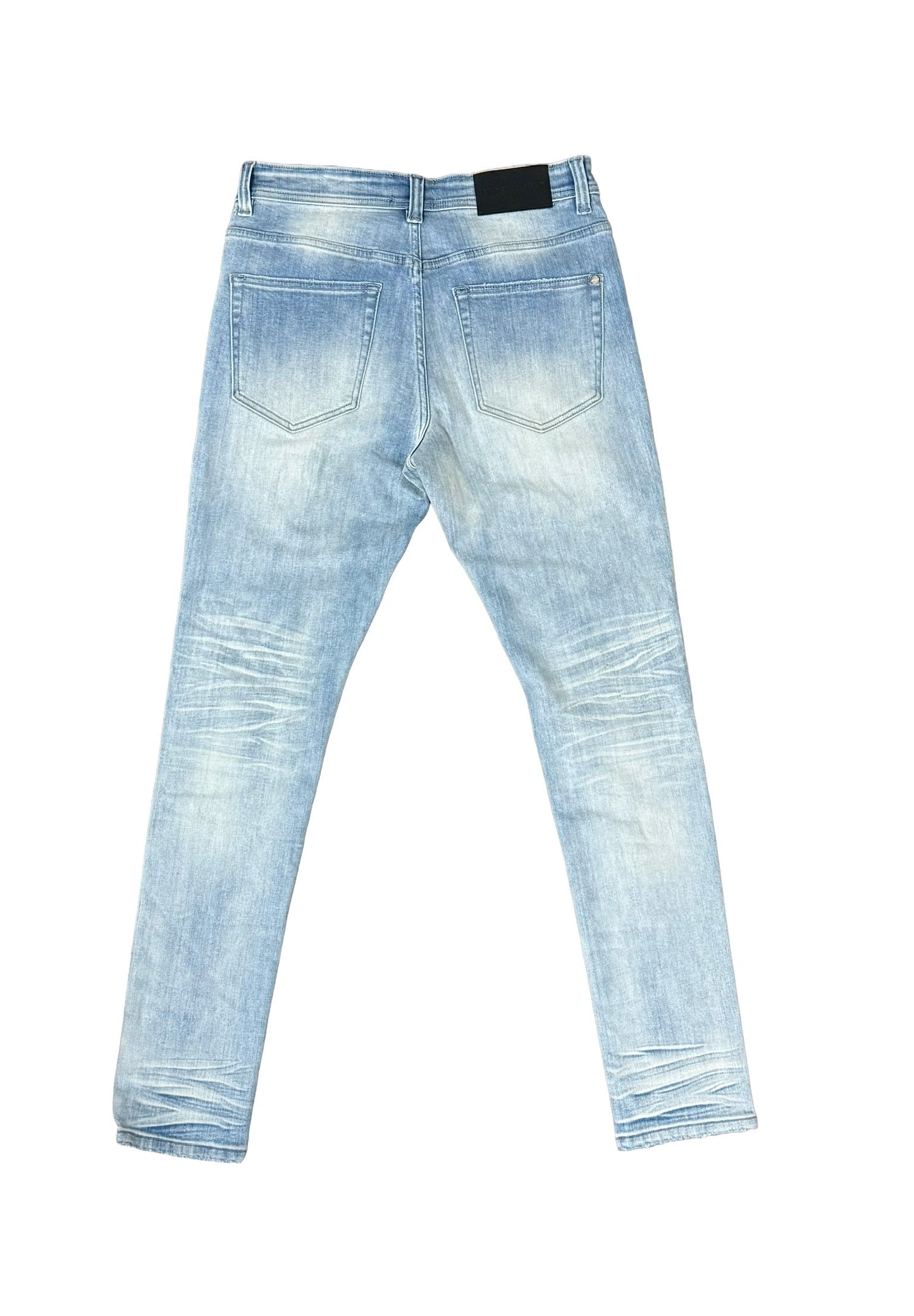 GHST WRLD Frost Skinny Jeans - Light Wash