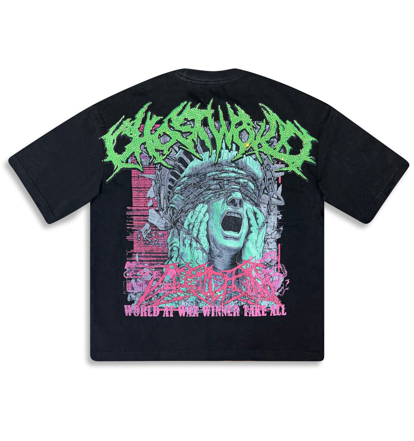 GHST WRLD World at War Tee – Black