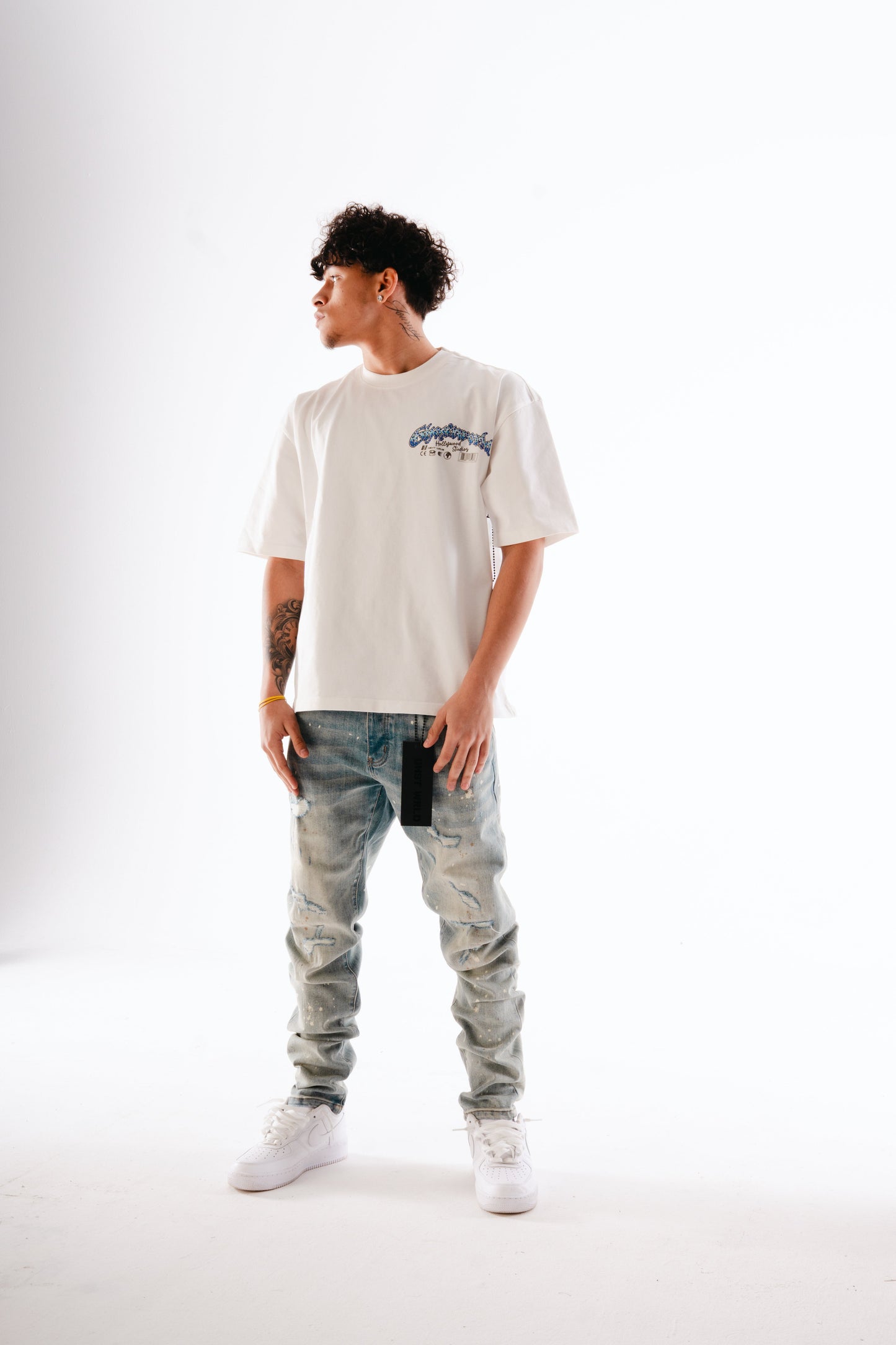 GHST WRLD Shock Therapy Tee - White