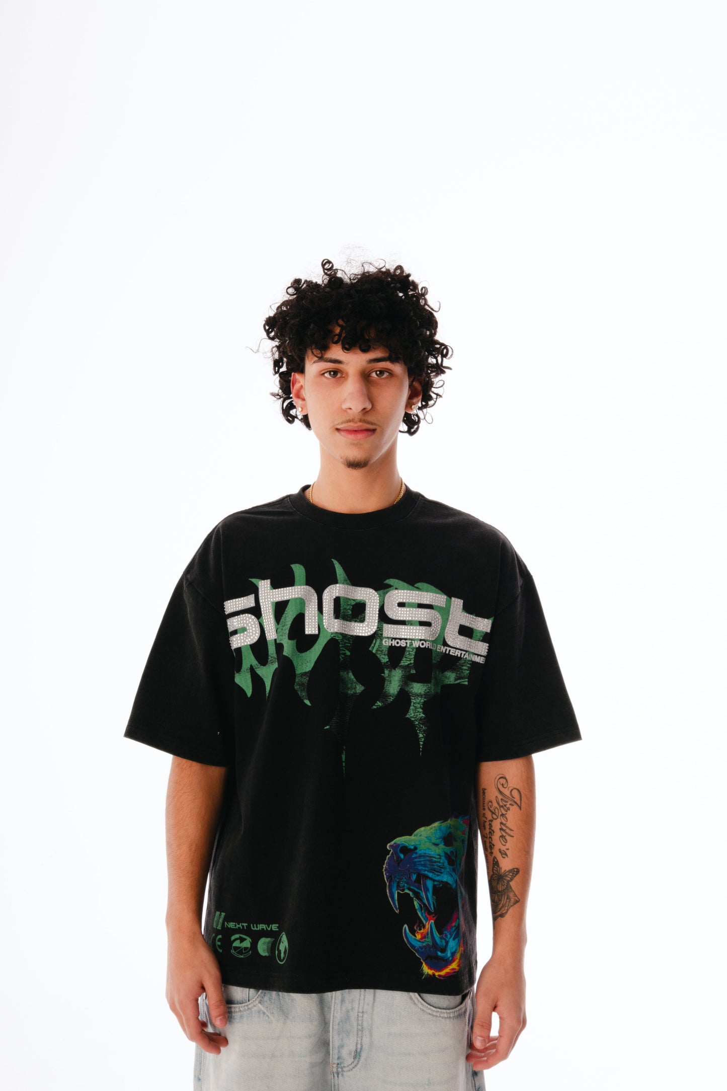 GHST WRLD Night Vision Tee - Black
