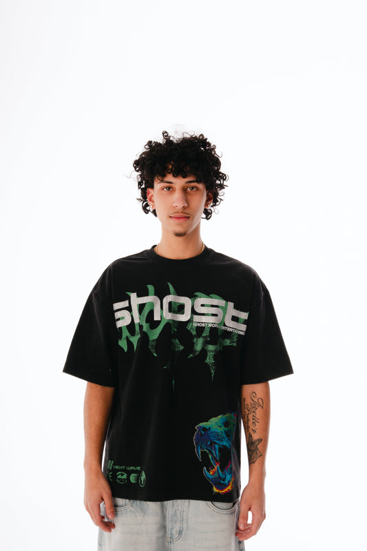 GHST WRLD Night Vision Tee - Black