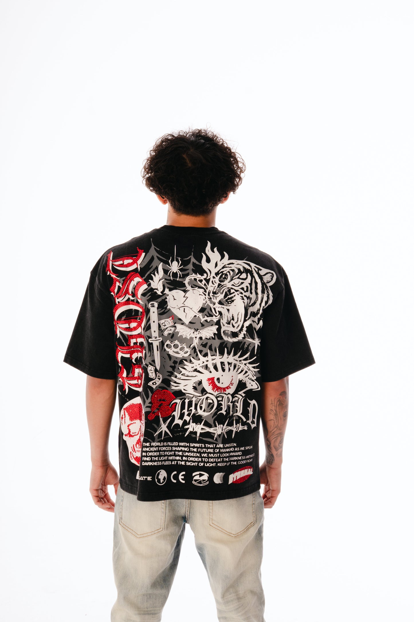 GHST WRLD Bad Omens Tee - Black