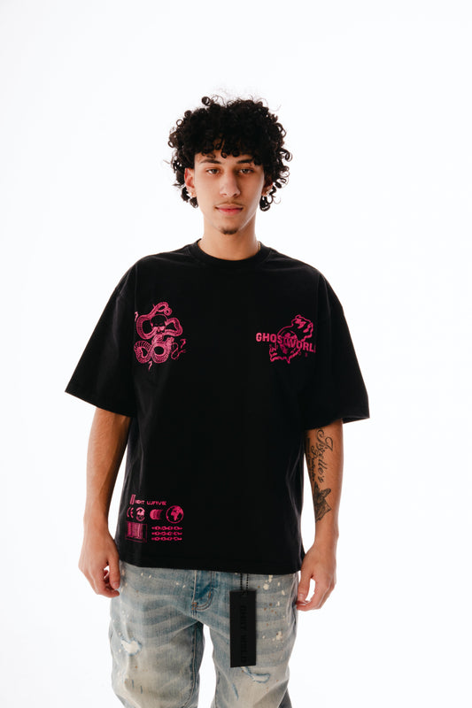 GHST WRLD World at War Tee – Black