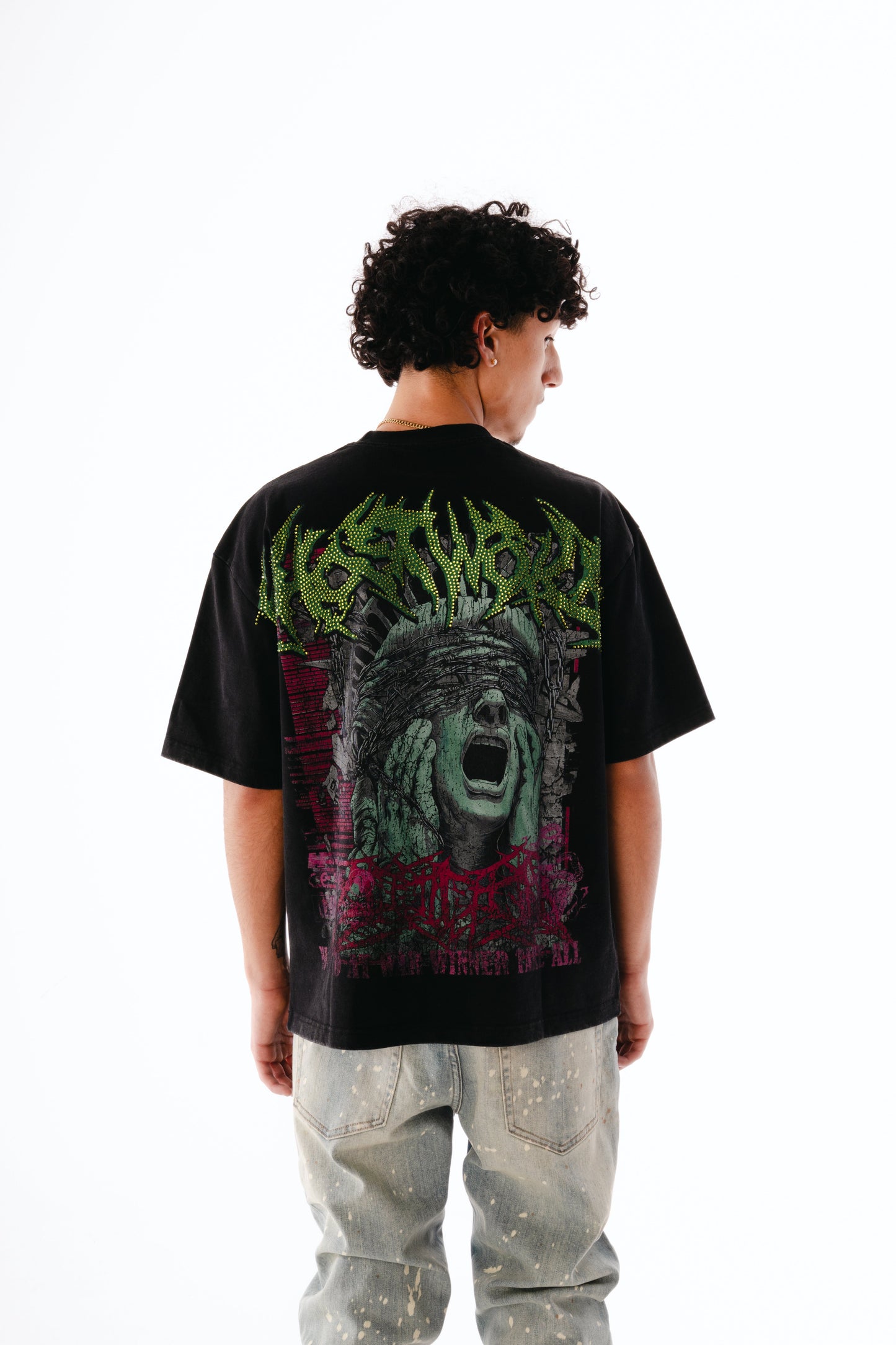 GHST WRLD World at War Tee – Black