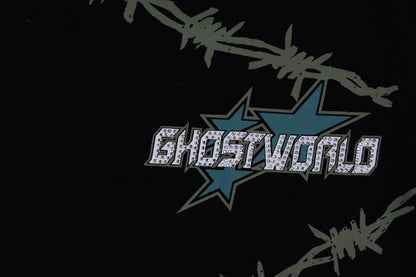 GHST WRLD Barbed Wire Wrap Tee – Black
