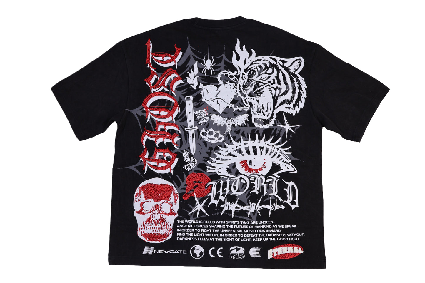 GHST WRLD Bad Omens Tee - Black
