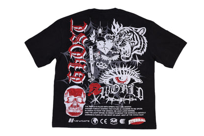 GHST WRLD Bad Omens Tee - Black