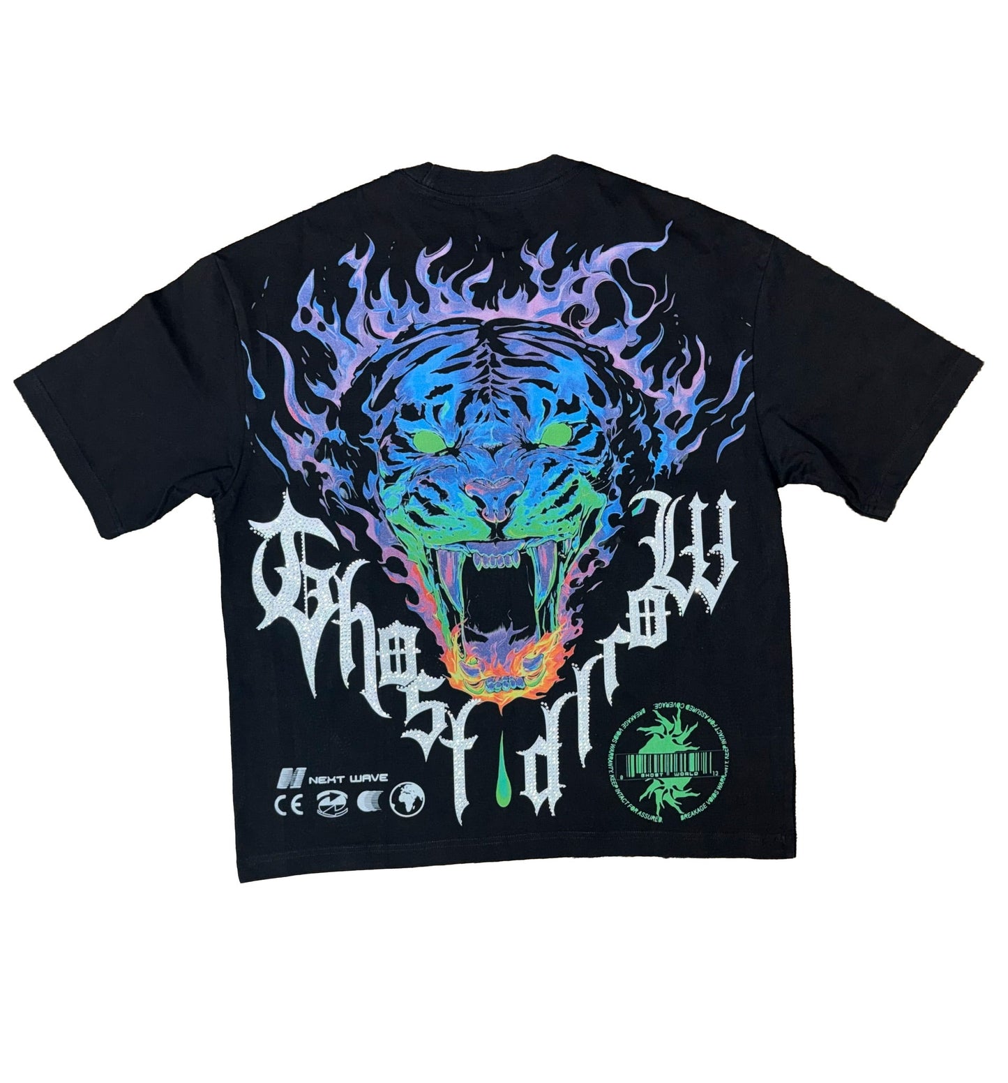 GHST WRLD Night Vision Tee - Black