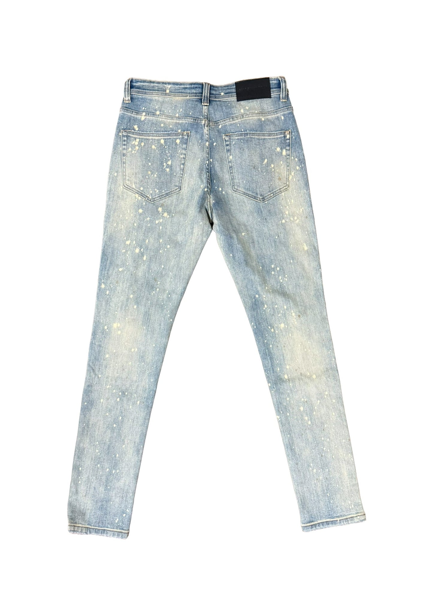 GHST WRLD Static Skinny Jeans - Bleach Wash