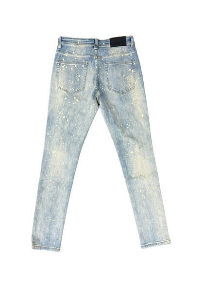 GHST WRLD Static Skinny Jeans - Bleach Wash